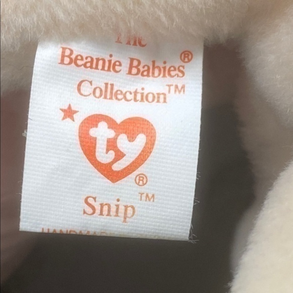 Rare,Ty Beanie Babies Collection Snip Siamese Cat Retired Errors 1996 Retired. - Picture 6 of 9